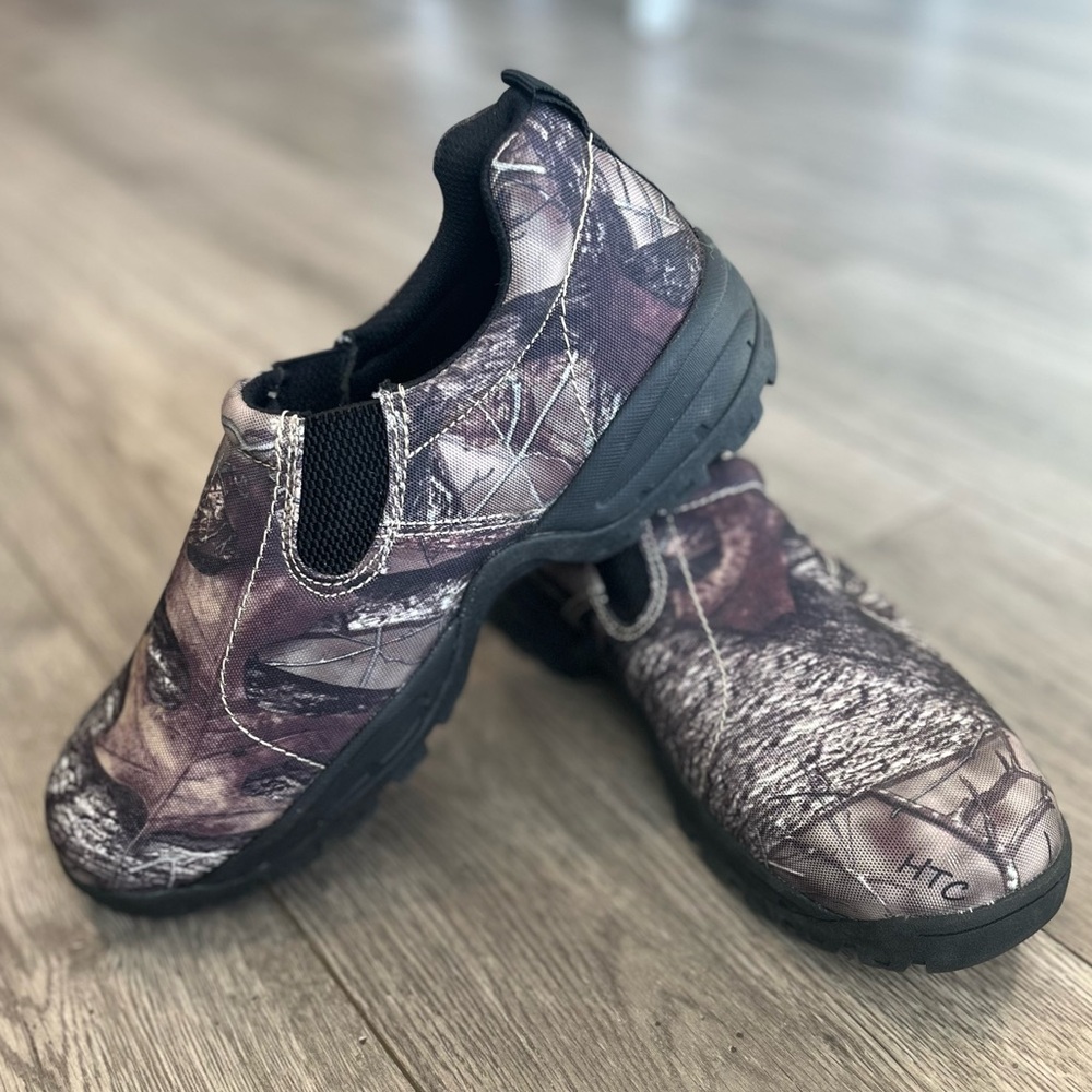 RedHead XTR Camo Moc Slip-On Shoes for Men 9.5 M